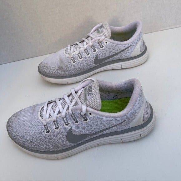 Nike Free Distance leopard Running Shoes white 10 - Picture 4 of 10